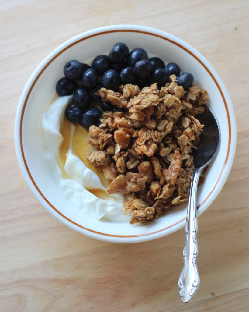 Healthy Banana Nut Granola