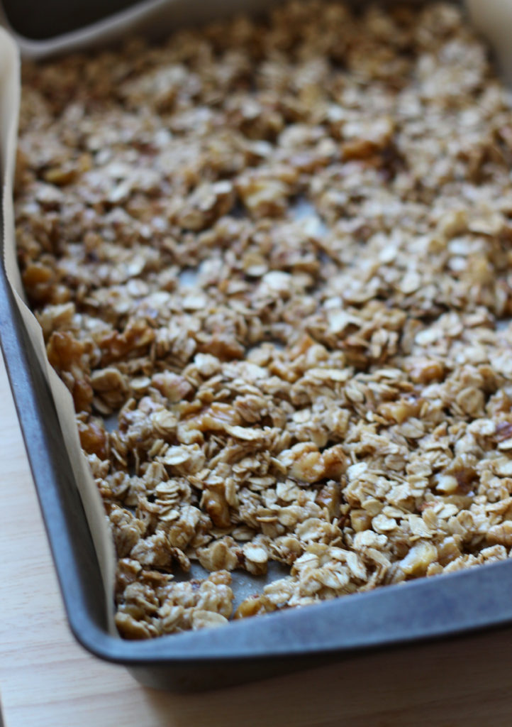 Healthy Banana Nut Granola