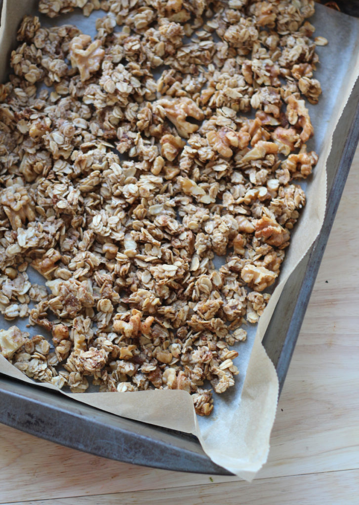 Healthy Banana Nut Granola