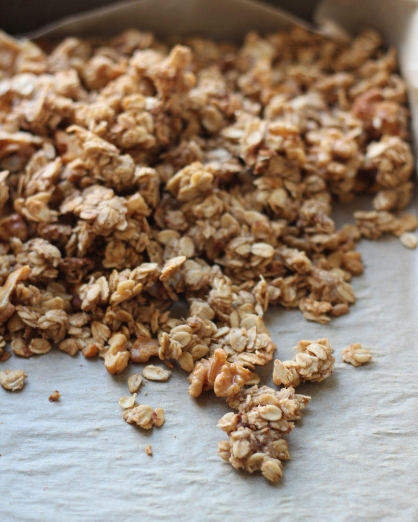 Healthy Banana Nut Granola