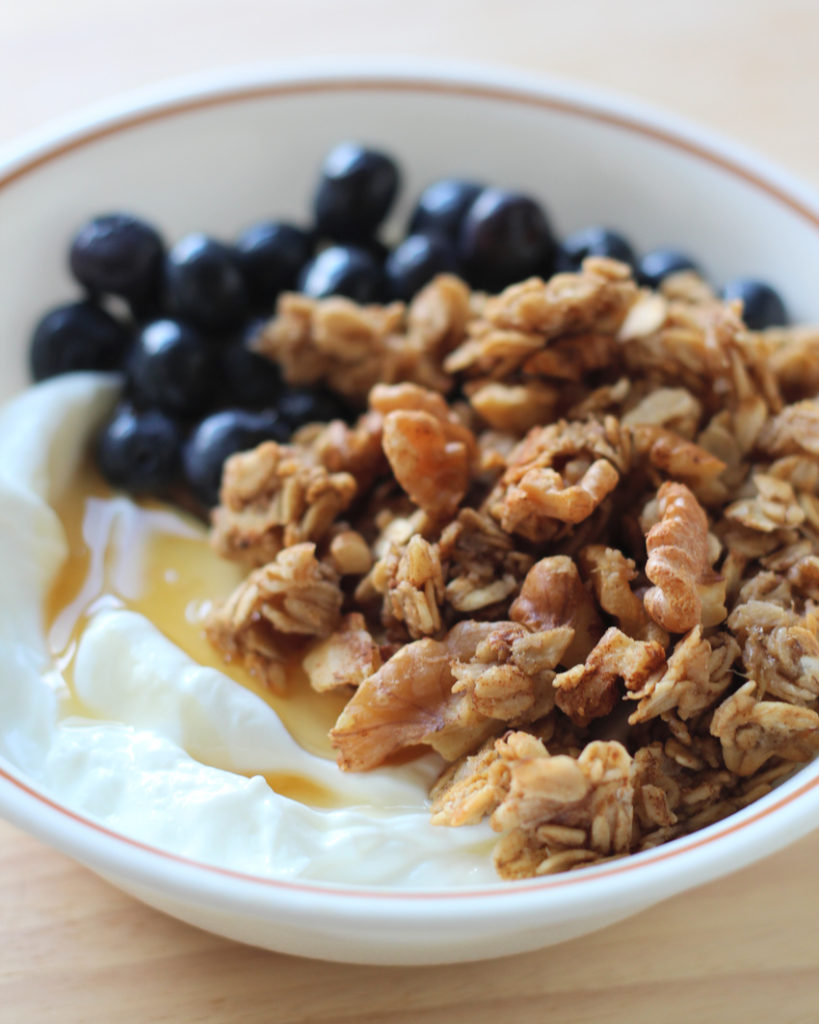 Healthy Banana Nut Granola