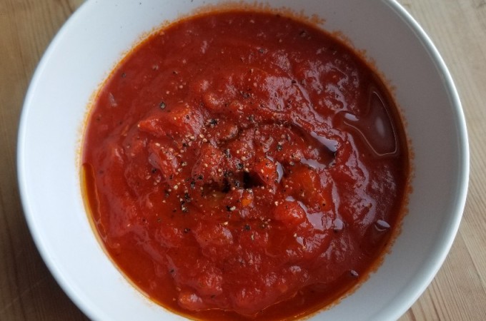 Tomato and Roasted Red Pepper Soup