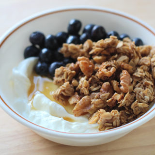 Healthy Banana Nut Granola